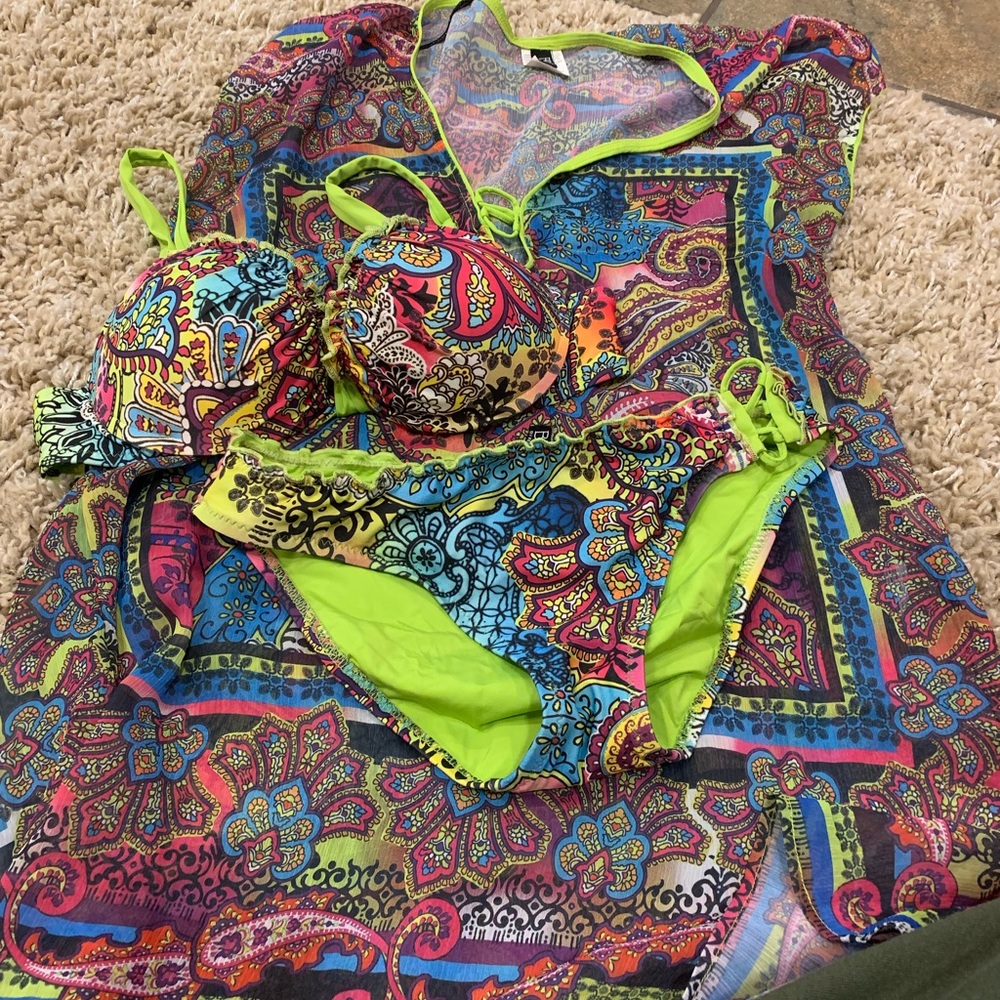 Becca Swimsuit and coverup